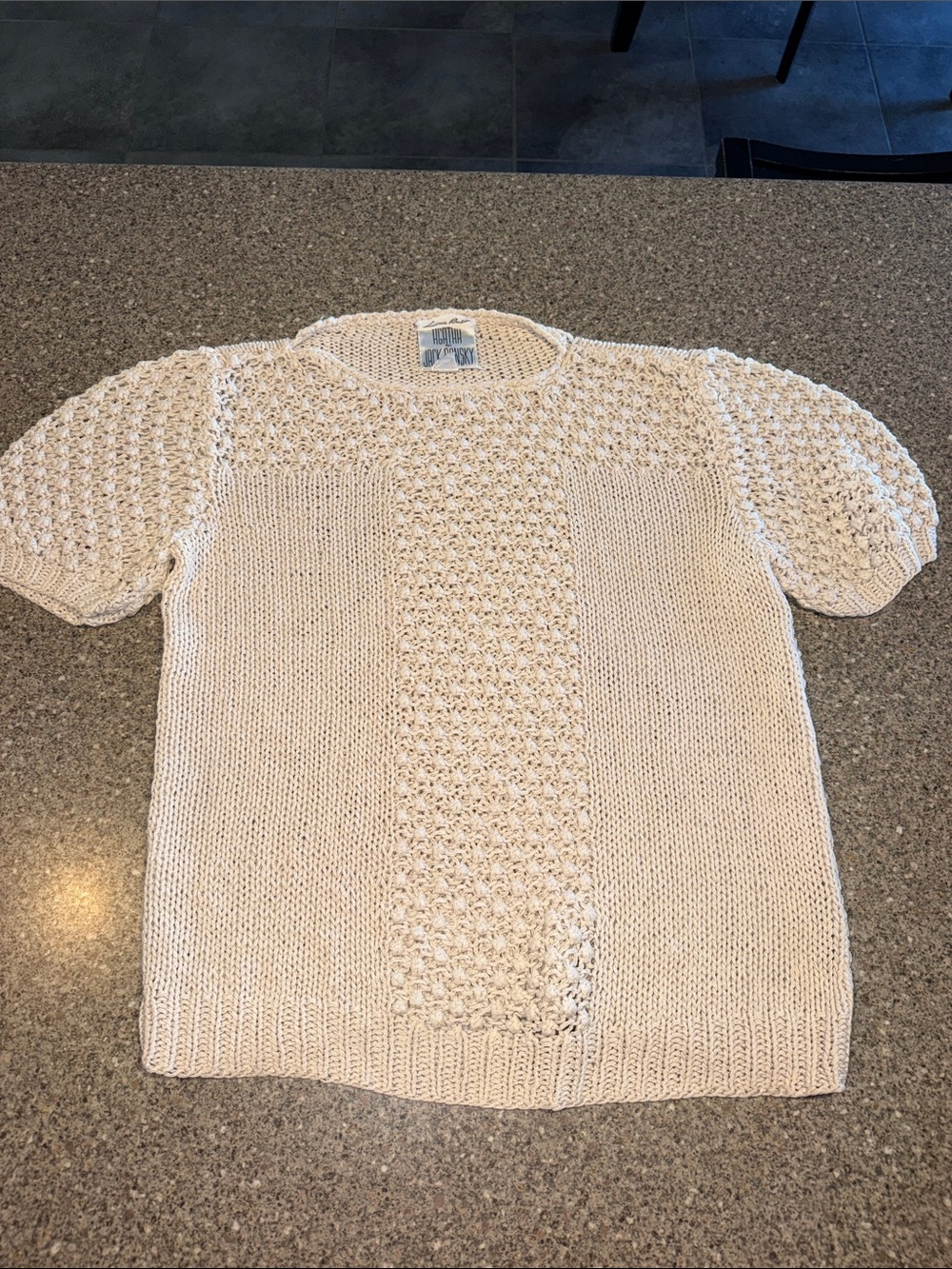 Agatha for Jack Donsky vintage silk woven top